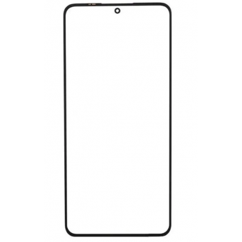 Скло корпусу для Xiaomi Poco X5 5G/Redmi Note 12 4G/Note 12 5G/Note 12 China, чорне, з OCA-плівкою, оригінал PRC з олеофобним покриттям