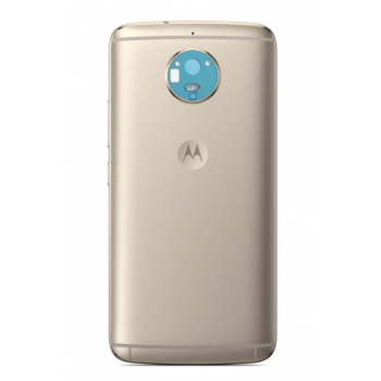 Задняя крышка Motorola XT1794 Moto G5S/XT1792/TX1799-2, золотистая, оригинал (Китай) + стекло камеры 