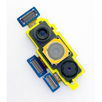 Камера для Samsung A307F Galaxy A30s, тройная, 25MP + 8MP + 5MP, основная (большая), на шлейфе