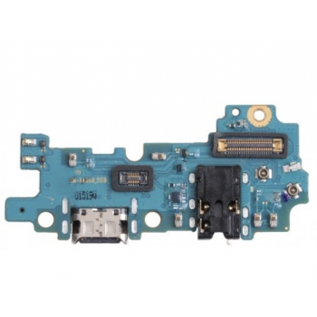 Шлейф для Samsung A426B Galaxy A42 5G, с разъемом зарядки, с разъемом наушников, с микрофоном, с микросхемой, оригинал (Китай)