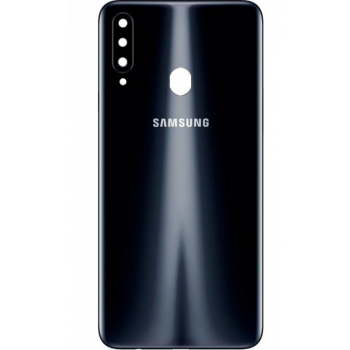 Задняя крышка для Samsung A207F Galaxy A20s 2019, черная, оригинал