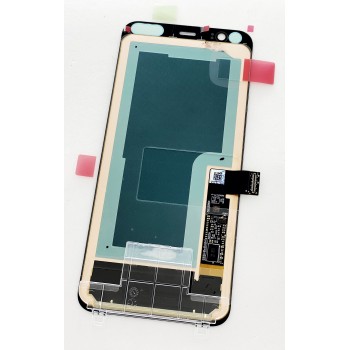 Дисплей (экран) для Google Pixel 4 + тачскрин, черный, оригинал 