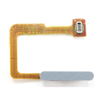 Шлейф Xiaomi Poco F5, з кнопкою ввімкнення, зі сканером відбитка пальця білого кольору, оригінал PRC