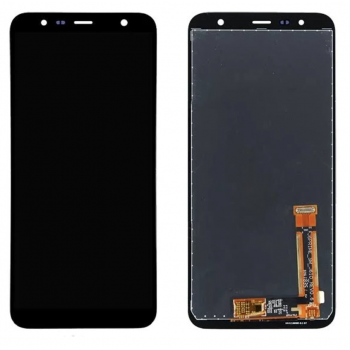 Дисплей (экран) для Samsung J610F Galaxy J6 Plus + тачскрин, черный, оригинал 