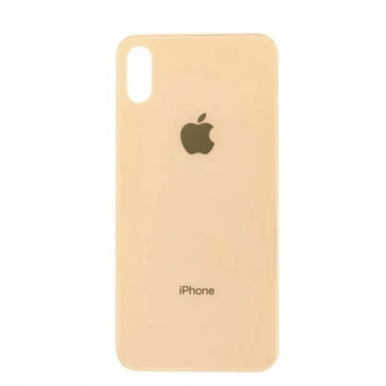 Задняя крышка для iPhone XS, золотистая, копия хорошего качества