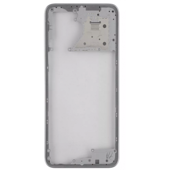 Рамка корпуса Xiaomi Redmi 12 4G, серебристая, Polar Silver 