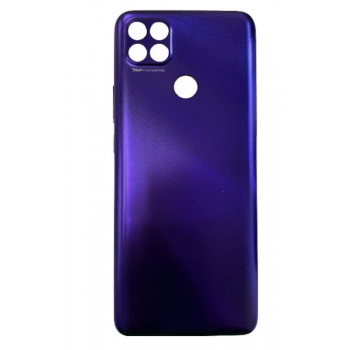 Задняя крышка для Motorola XT2091-3 Moto G9 Power, фиолетовая, Electric Violet, оригинал (Китай) 