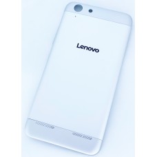 Задняя крышка для Lenovo A6020a40 Vibe K5 леново, серебристая, оригинал 