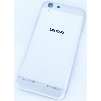 Задняя крышка для Lenovo A6020a40 Vibe K5 леново, серебристая, оригинал 