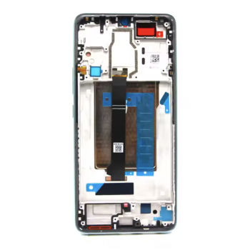 Дисплей (екран) для Xiaomi Poco F6 чорний, Amoled, оригінал PRC, з рамкою, Black