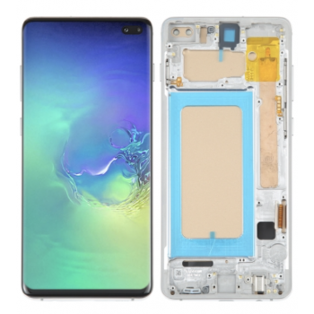 Дисплей (екран) для Samsung A047 Galaxy A04s, чорний, оригінал PRC з передньою панеллю, SM-A047_REV0.1
