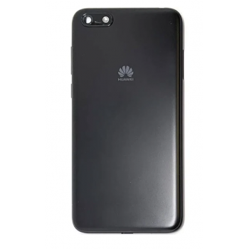 Задняя крышка для Huawei Y5 2018 (DRA-L21)/Y5 Prime 2018 (DRA-L02/DRA-L22), черная