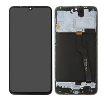 Дисплей (экран) для Samsung M105 Galaxy M10 + тачскрин, цвет черный, с рамкой, Оригинал Китай
