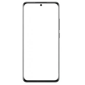 Скло корпусу для Xiaomi Redmi 12/Redmi 12 5G, чорне, з OCA-плівкою