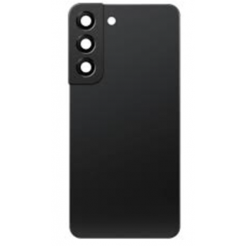 Задняя крышка для Samsung S901B Galaxy S22 5G, черная, Phantom Black, оригинал (Китай) + стекло камеры 