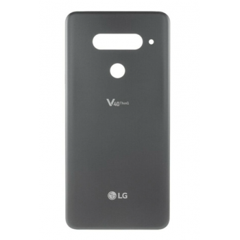 Задняя крышка для LG V405 V40, серая, Platinum Gray, оригинал (Китай) 