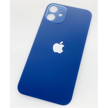 Задняя крышка (стекло) iPhone 12 mini, цвет синий