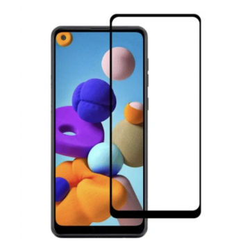 Защитное стекло для Samsung A215F Galaxy A21/A217 Galaxy A21s, 3D, черное