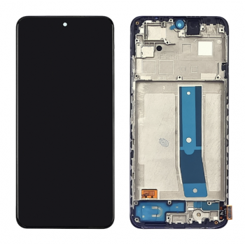 Дисплей (екран) для Xiaomi Redmi Note 11, чорний, OLED, з передньою панеллю