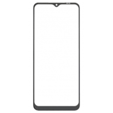Скло корпусу для Samsung A226 Galaxy A22 5G, чорне, з OCA-плівкою, оригінал PRC з олеофобним покриттям