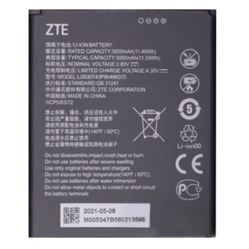 Аккумулятор (батарея) Li3830T43P8h486375, ZTE Blade A31 /ZTE Blade A31 Plus, 3050mAh, оригінал PRC