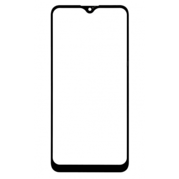 Стекло дисплея для Xiaomi Redmi 8/8A, черное, с OCA-пленкой, оригинал (Китай), с олеофобным покрытием