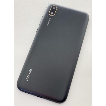 Задняя крышка для Huawei Y5 2019 (AMN-LX9/AMN-LX1/AMN-LX2/AMN-LX30), черная, Midnight Black, оригинал 