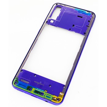 Средняя рамка корпуса Samsung A307F Galaxy A30s 2019, фиолетовая, Prism Crush Violet