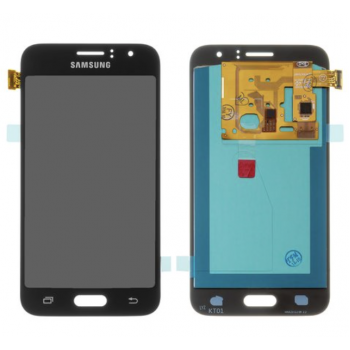 Дисплей (экран) для Samsung J120H Galaxy J1 (2016) + тачскрин, черный, OLED,  хорошего качества