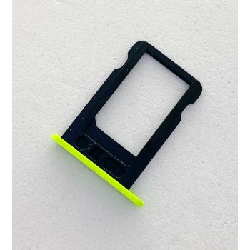 Лоток для сим карты iPhone 5C, зеленый
