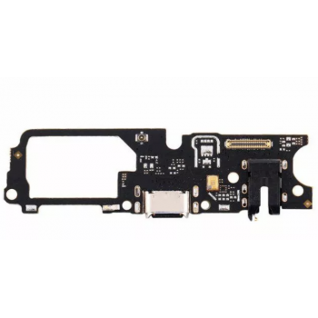 Шлейф для Oppo A52/A72/A92, с разъемом зарядки, с разъемом наушников, плата зарядки 