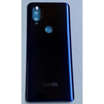 Задняя крышка для Motorola XT2013-1 One Action, синяя, Denim Blue, оригинал (Китай) 