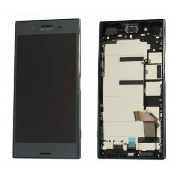 Дисплей (экран) для Sony G8141 Xperia XZ Premium/G8142 + тачскрин, черный, Deepsea Black, с передней панелью