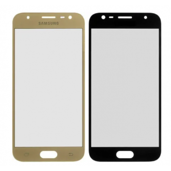 Стекло (для ремонта дисплея) Samsung J330F Galaxy J3 (2017), золотистое