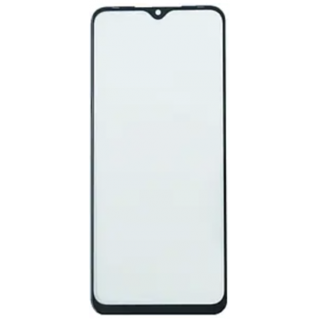 Скло корпусу для Tecno Spark 7 KF6/8 KG6/8C KG5n/Infinix Hot 10i/Hot 12i, чорне, з OCA-плівкою
