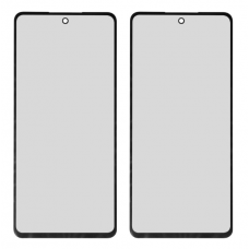 Скло корпусу для Samsung A725 Galaxy A72/A726, чорне, з OCA-плівкою, оригінал PRC з олеофобним покриттям
