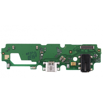 Шлейф для Vivo Y11 2019/Y12/Y15, с разъемом зарядки, 9 pin, с разъемом для наушников, с микрофоном, плата зарядки