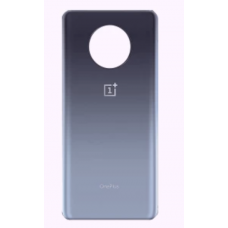 Задняя крышка для OnePlus 7T, серебристая, Frosted Silver, оригинал (Китай) + стекло камеры 