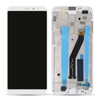 Дисплей (экран) для Meizu M6T (M811H) + тачскрин, белый, с передней панелью