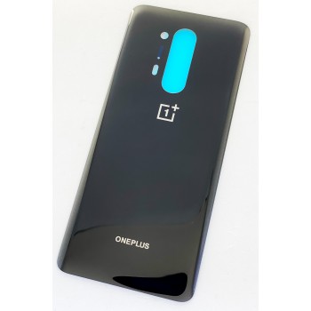 Задняя крышка для OnePlus 8 Pro, черная, Onyx Black, оригинал (Китай)