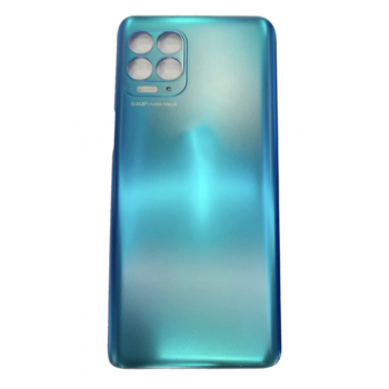 Задняя крышка для Motorola XT2125 Moto G100, синяя, Iridescent Ocean, оригинал (Китай) 