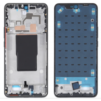 Середня частина для Xiaomi 12T/12T Pro, чорна