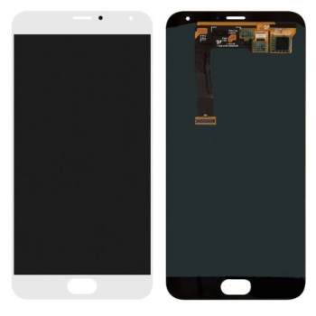 Дисплей (экран) для Meizu MX5 (M575)/MX5e/MX5e Lite + тачскрин, белый