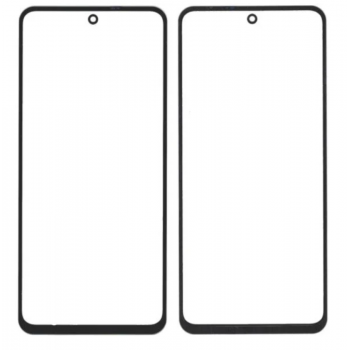 Стекло дисплея для Xiaomi Mi 10T Lite/Poco X3/Poco X3 Pro, черное, оригинал (Китай), с олеофобным покрытием