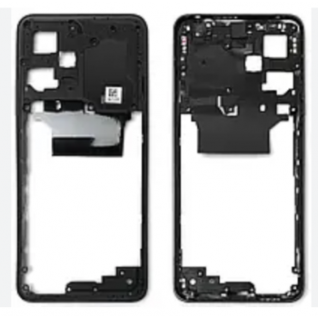Рамка корпуса Xiaomi Redmi Note 12, серая, Onyx Gray 