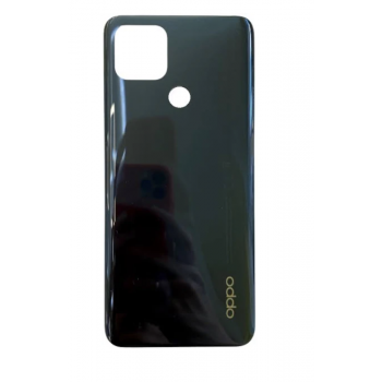 Задняя крышка для Oppo A15, черная, оригинал (Китай) 